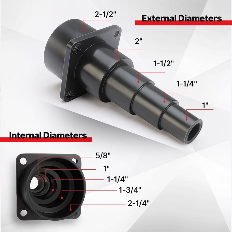 SHOPVAC Shop Vac 90687 Universal Tool Adapter  2PCS - Image 2